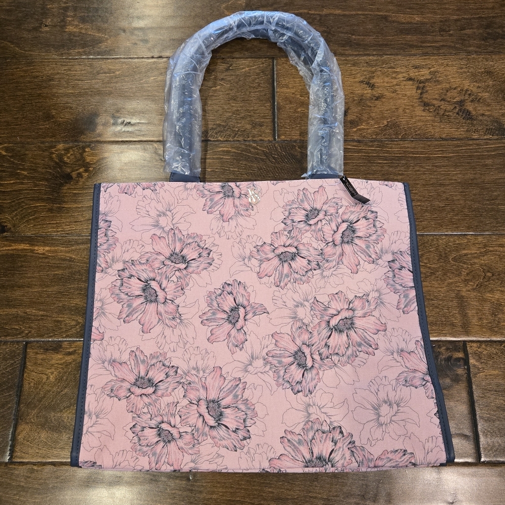 NWT Victoria's Secret Pink Floral Tote